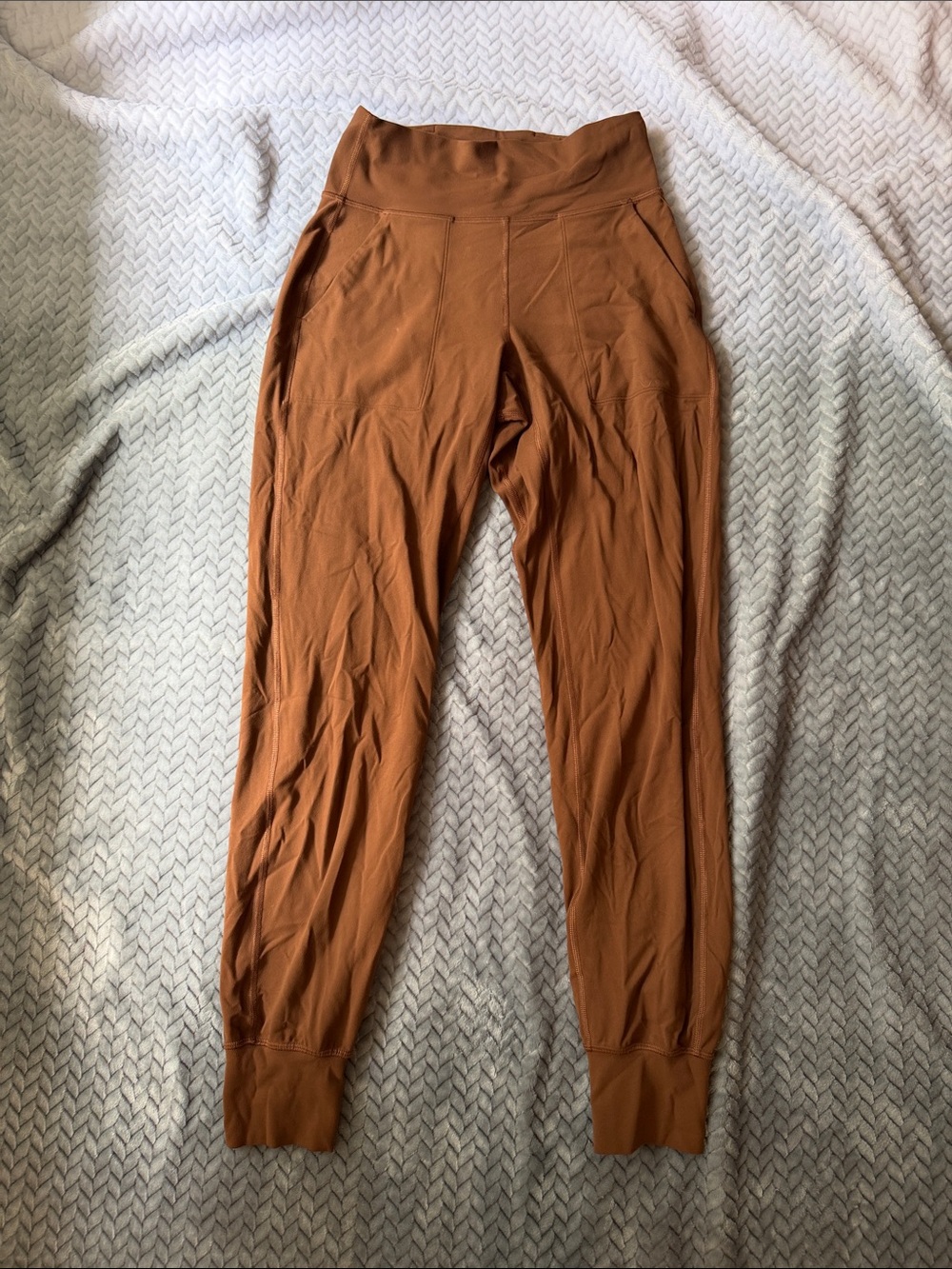 lululemon athletica Rust Orange Jogger Track Pants